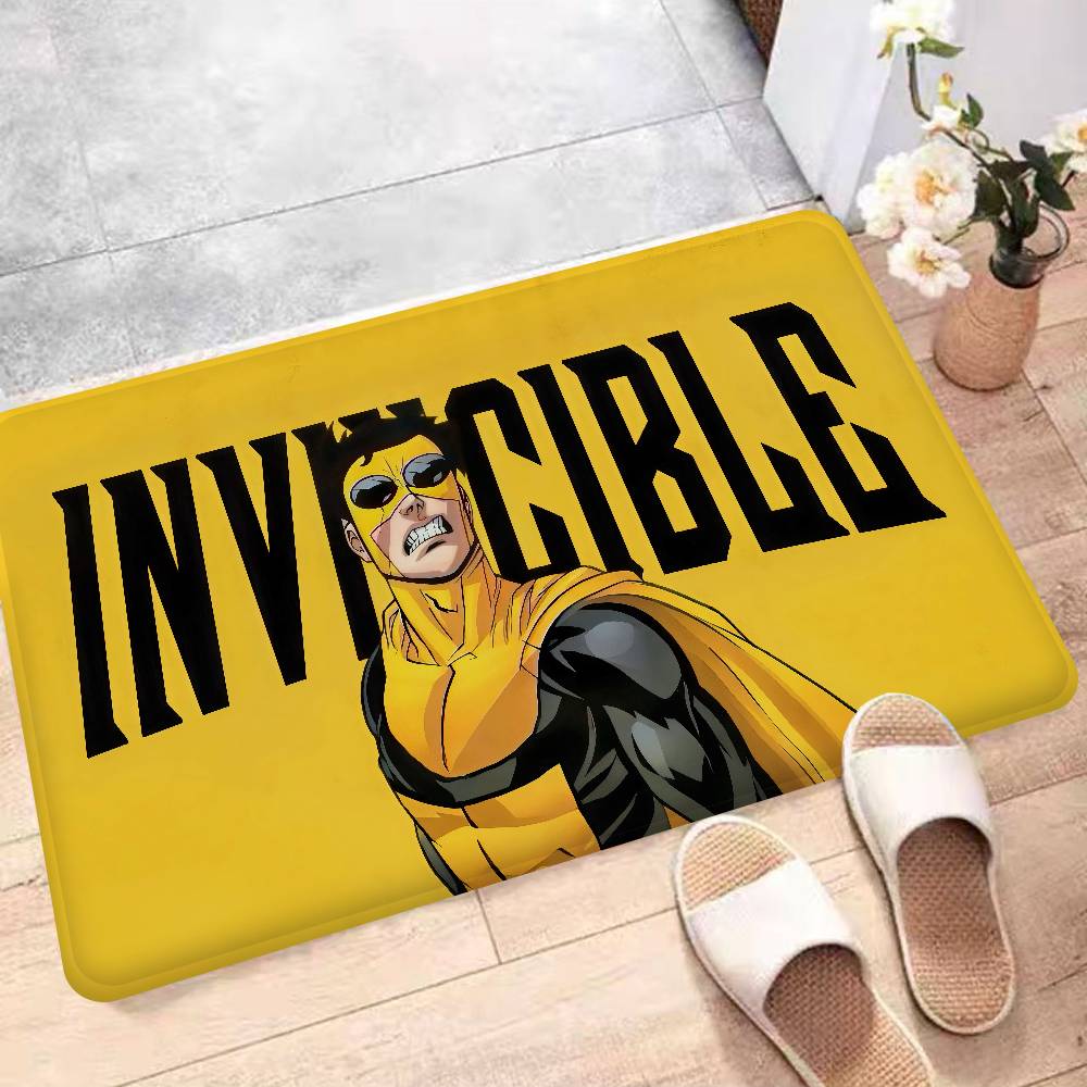 Cartoon Invincible Door Mat Nordic Style Bedroom Living Room Doormat Home Balcony Anti-Slip Alfombra