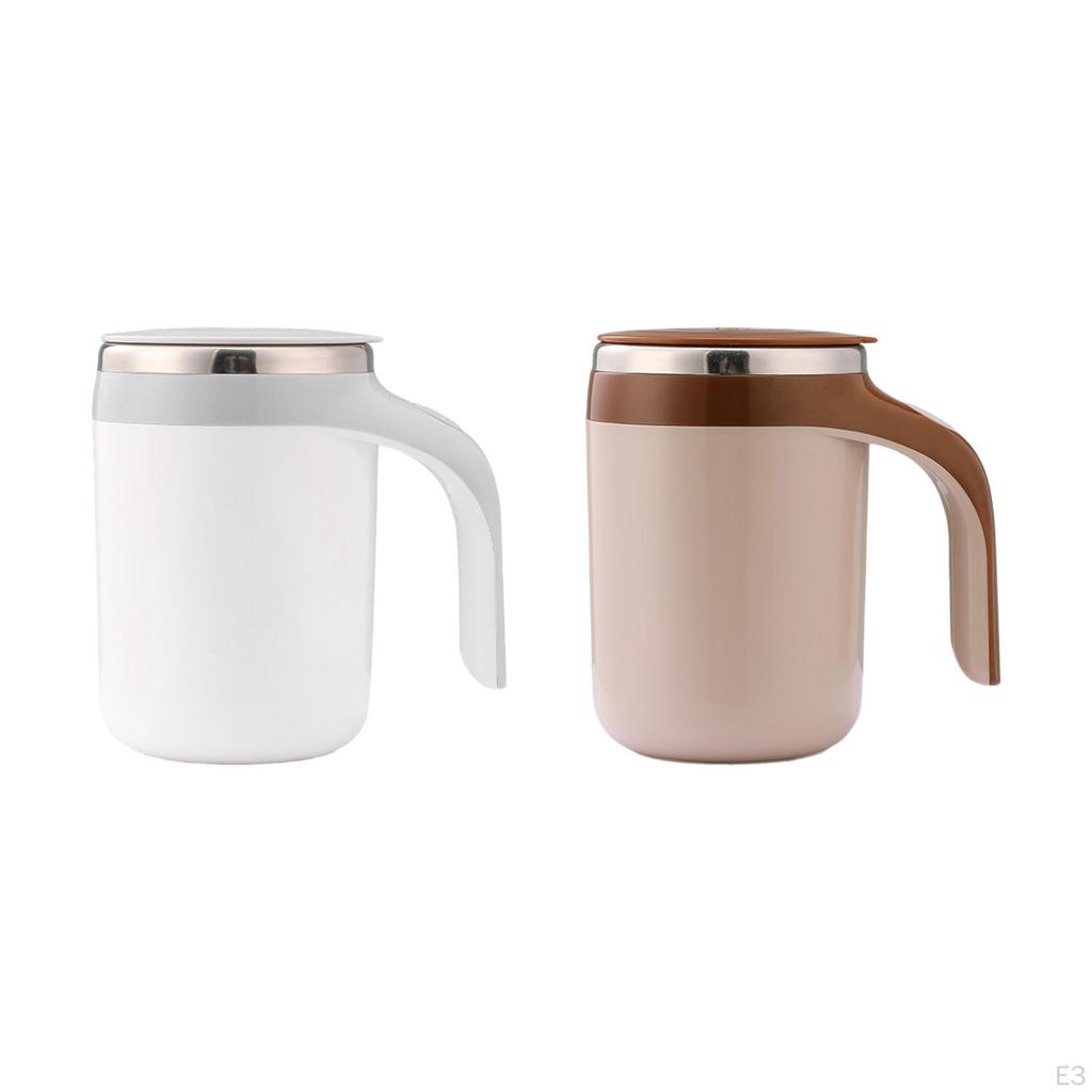 Automatic Self Mixing Coffee Cup Lightweight Auto with Handle Stirring for Office