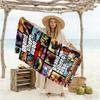Grand Theft Auto Customizable Name Beach Towel Soft Durable Quick-Dry