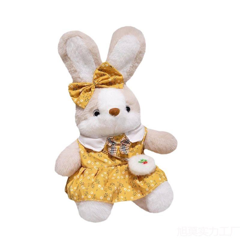 Adorable Rabbit and Puppy Sleep Companion Plush Toy – Free Shipping