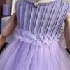 Girls' Sleeveless Korean-Style Tulle Dress with Bow