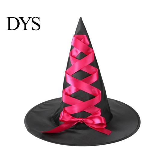 Halloween Costume Accessories Witch Hat, Reusable Oxford Cloth Pointed Wizard Festive Party Souvenir Hat for Costume, Carnival, Masquerade,