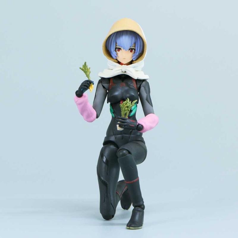 Anime EVA NEON GENESIS EVANGELION EVA EV-022 Ayanami Rei PVC Figure Statue Toys