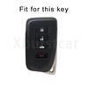 4 Buttons TPU Leather Car Key Case Cover Bag Holder For Lexus NX GS RX IS ES GX LX RC 200 250 350 LS 450H Keychain Protector Accessories