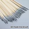 Artist Multifunction Brushes Set 20pcs Hook Line Pen Fine Detail for Watercolor Acrylic Oil Canvas Painting