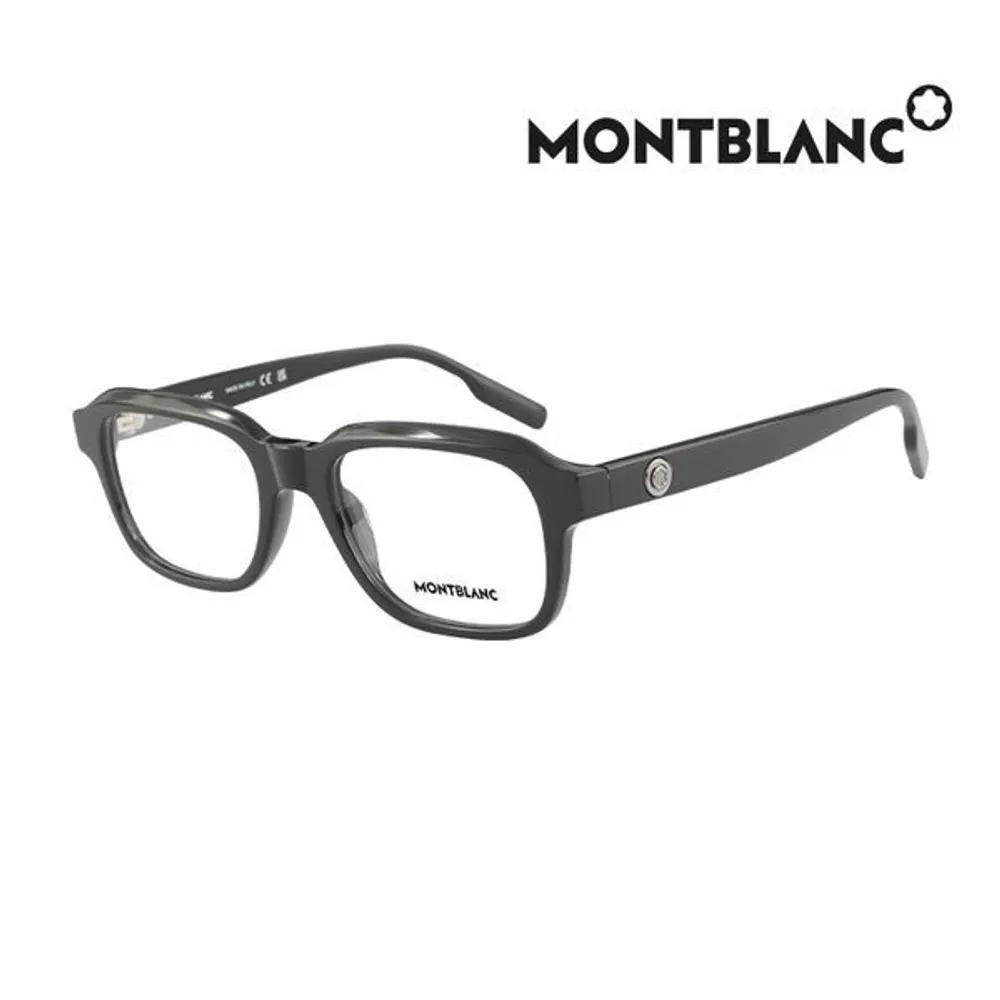Оправы для очков Montblanc MB0202O 001 Квадратные роговые очки для женщин и мужчин MB0202O 001_I [52]
