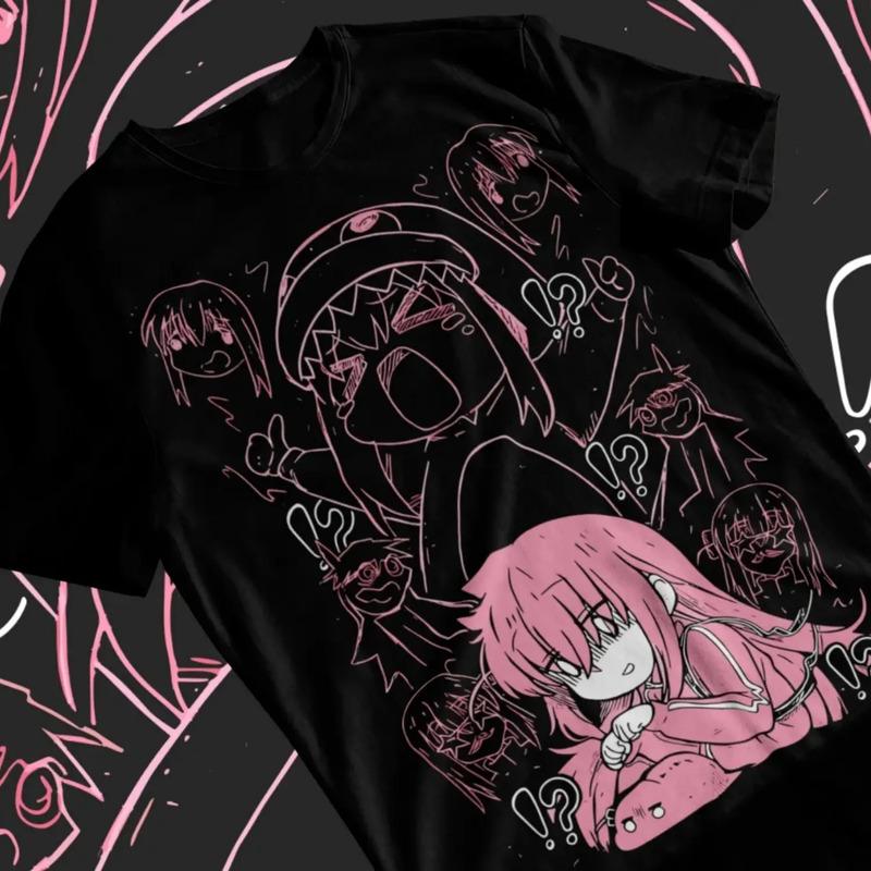 Camiseta Hitori Gotou Bocchi The Rock Yamada, Nijika Ijichi S разноцветный