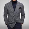 Men's Spring Thin Casual Fashion Loose Single Lapel  Breasted Jacket