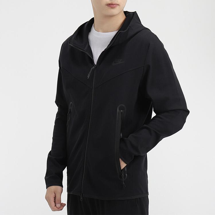 Nike Training Sports Hooded Jacket Men Outerwear Black CU4480-010
