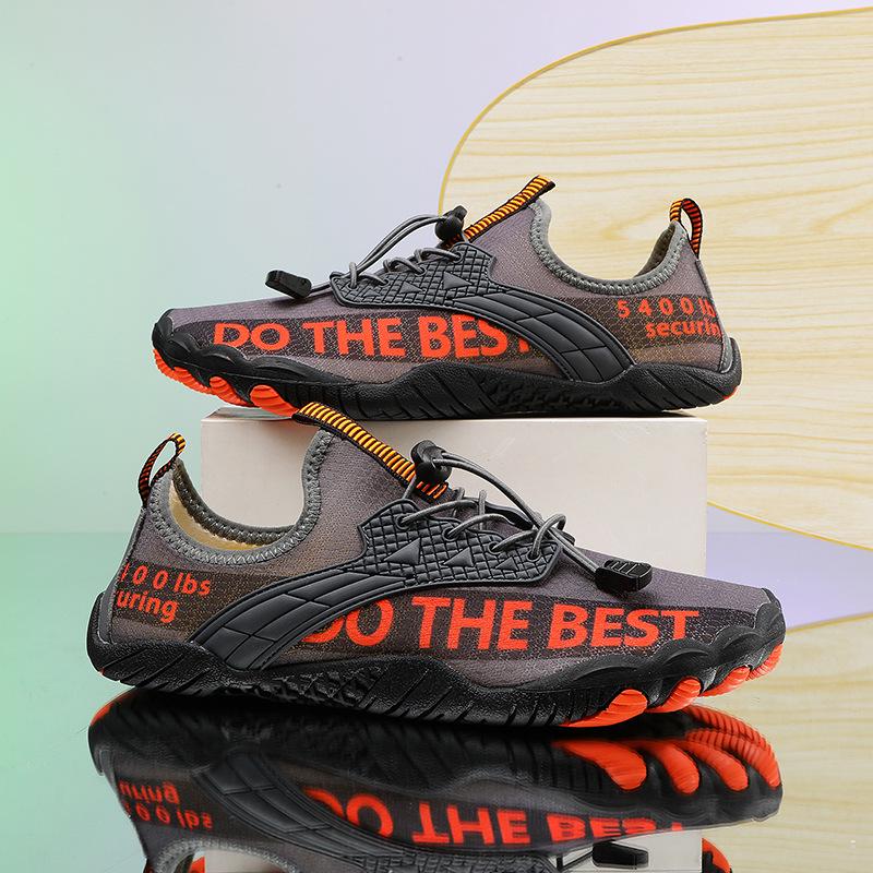 Unisex Quick-Dry Non-Slip Five-Finger Water Shoes for Outdoor and Beach Activities Size 42