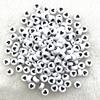 100pcs 7x4mm 6x6mm Mixed Alphabet Letter Beads Charms Beads for Making Jewelry Diy Handmade Bracelets Accessories
