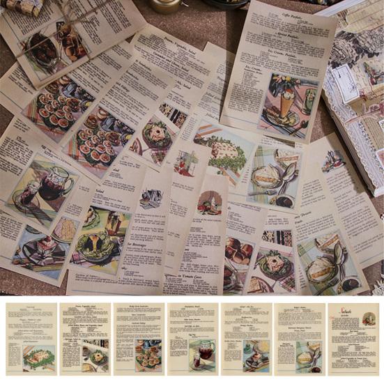 Vynikající řezací víceúčelový lehký papír pro domácí kutily Vintage Scrapbooking Papírový papír pro zásobování papírnictvím