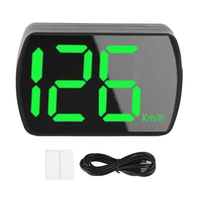 Auto HUD Tachometer USB Plug and Play KM/H MPH Digitale Geschwindigkeitsanzeige Universelle Passform für LKW SUV Bus Motorrad