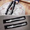 Halloween Sexy Cosplay Stocking Knee-high Skull Stockings for Women (Color:Black)