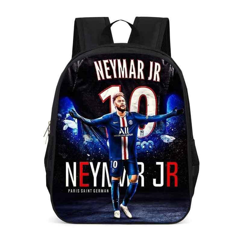 Zaino Scolastico per Bambini con Stampa Cristiano Ronaldo Neymar Leggero Design Ergonomico Studenti Elementari