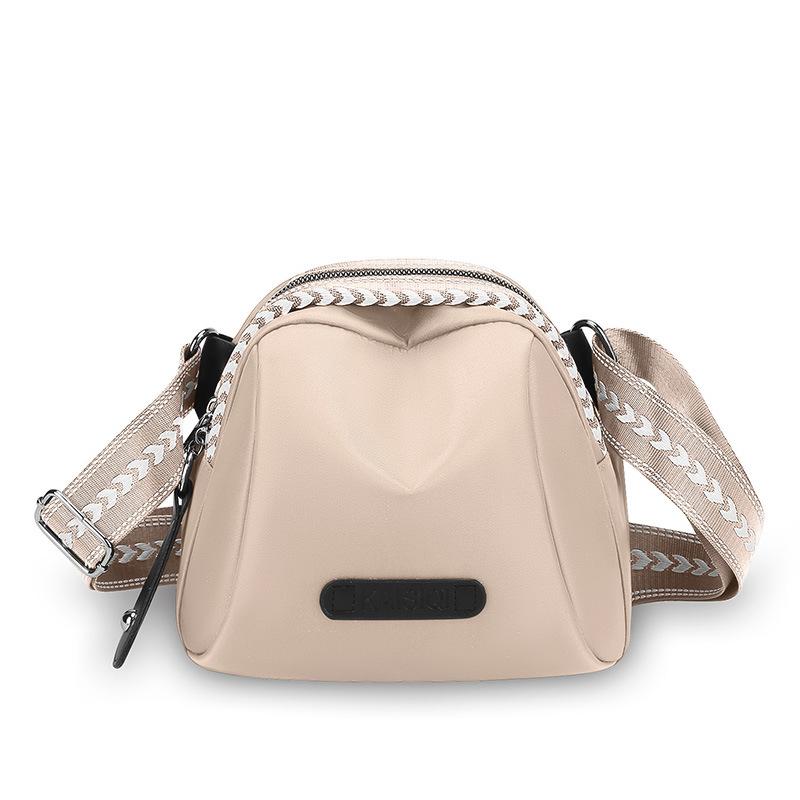 Women's Shoulder Bag Solid Color Crossbody Bag Water-Repellent Oxford Bag