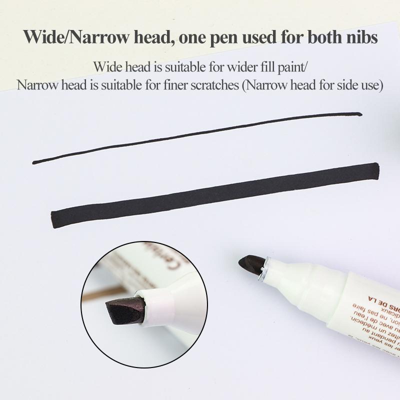 Furniture Composite Repair Pen Touch-up/Fill Paint Marker Floor/Stairs/Door/Woodenware Scratch/Patch Restore Marker&Filler Pen