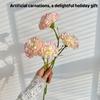 Artificial Carnations For Mother'S Day, Teacher'S Day, Bedroom, Living Room Decorations, Floral Arrangements, And Photo Props.