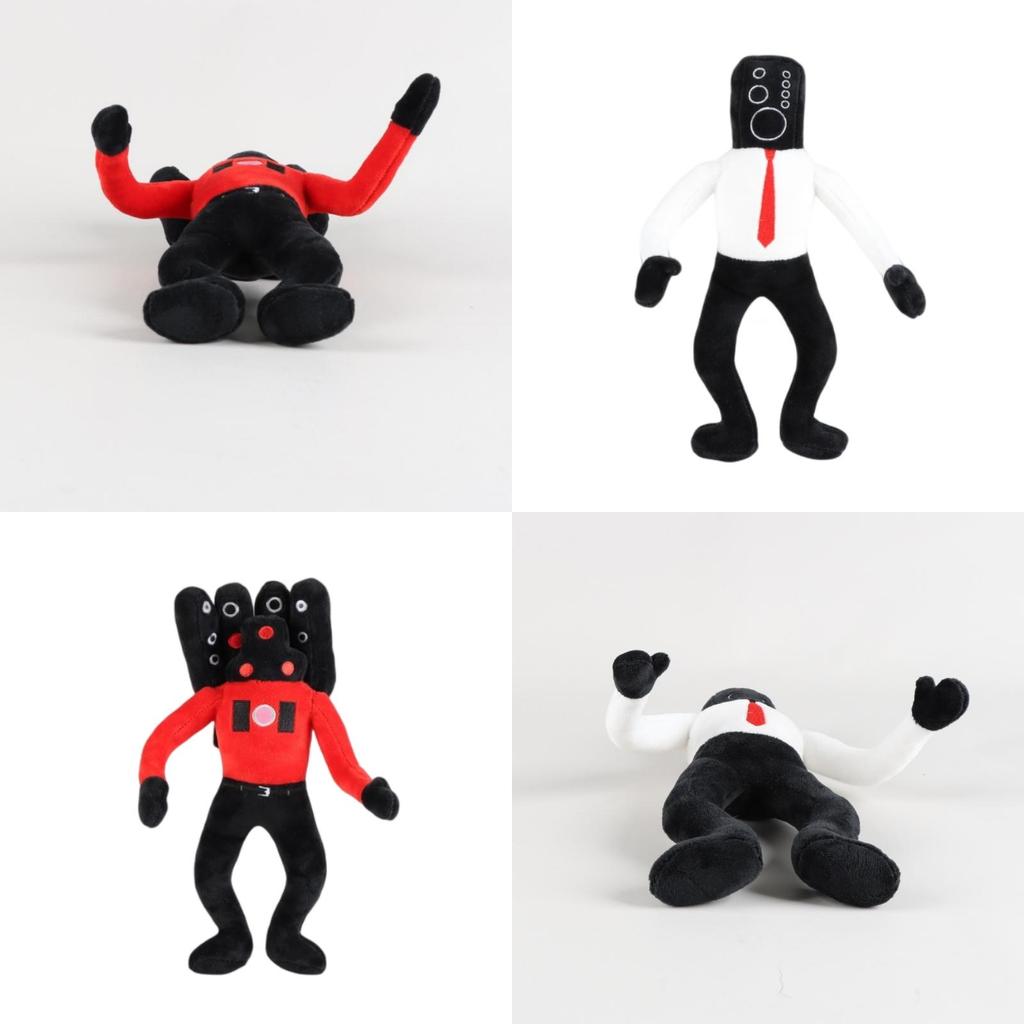 Bookfong Skibidi Toilet Speakerman Plush Toy, Funny And Adorable Animal Design, Short Plush Material, Perfect For Young Adults