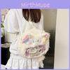 Plush Star Cat Backpack Animal Shoulder Bag With Adjustable Shoulder Straps