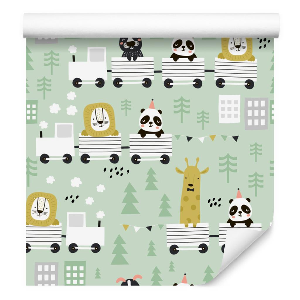 Cute Animals Wallpaper for Living Room and Bedroom 50x1000