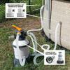 2Pcs Pool Hose for Above Ground Pools 1.5In Diameter 59In Length Replacement Swimming Pool Pump Hose with Hose Clamps