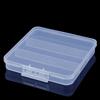 Прозрачный пластиковый ящик для рыболовных снастей Суперпрочный 3 отделения для рыболовных приманок крючков Портативный органайзер для воблеров