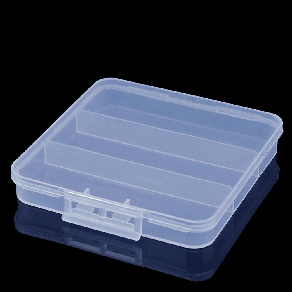 Boîte de Pêche en Plastique Transparent Super Robuste 3 Compartiments Pour Leurres Hameçons Boîte Organisateur Portable pour Wobblers