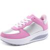 Mode Rocker Schuhe Atmungsaktives Mesh Damen Laufschuhe Sportschuhe Rutschfeste Plateauschuhe Schuhe mit erhöhter Höhe
