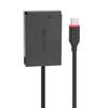 LP-E12 Replacement Dummy Battery Power Supply Adapter for DC Coupler Charger Kit