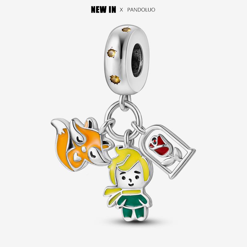 Brand Latest Arrival Yellow Series Animal Shape Charm Bead Component Bead Components Compatible With Pandach Authentic Original Bracelet High Quality