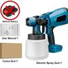 Portable Electric Paint Spray Gun - Multifunctional High-Pressure Atomization Tool
