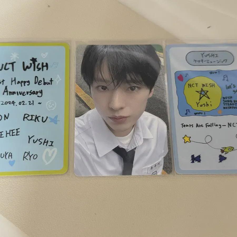 

NCT Пожелание 1-я годовщина Счастливая карта Юуши Фотокарточка