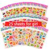 25/40/50 Sheets Clipbook Stickers Handmade DIY Diary Book Decorative over Three Years Old Children Gifts for Boys Girls TMZ