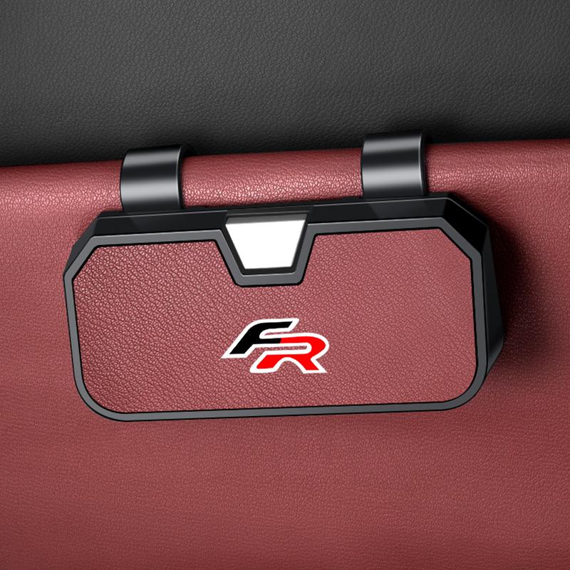 Módní pouzdro na sluneční brýle do auta Držák Klip pro uložení brýlí Pro Seat Leon 5F Mk3 Ibiza 6J Tarraco Arona Ateca Alhambra Příslušenství
