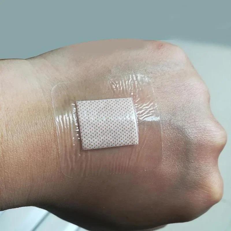 50/100pcs Adhesive Square Wound Sticker Waterproof First Aid Care Outdoor Emergency Bandage