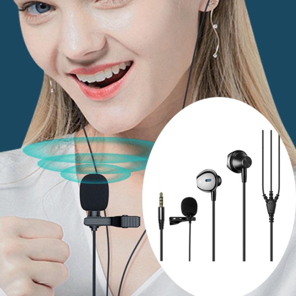 3.5mm/TypeC Earpiece Earphones HiFi Stereo Wired Headset Wired Earphone  Listen To Music