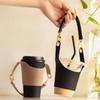 Portable Cup Cover Portable Milk Tea Cup Heat Insulation and Ironing Tote Bag European Style Cup Cover