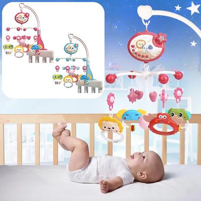 Rotating Ringing Bell Gift Box, Hanging Children's Bed Bell Pendant, Baby Education 0-1 Year Old Baby Toys