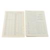 Wide Ruled Loose Leaf Filler Paper,8.19×5.59inch,6 Ring A5 Size