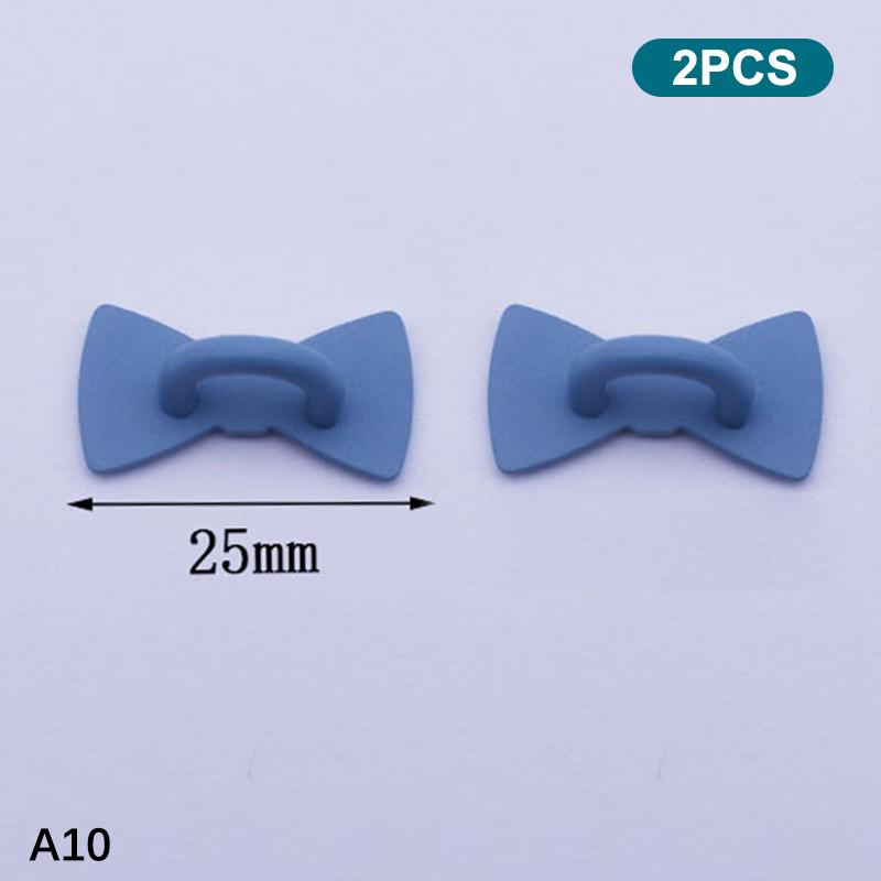 2Pcs Adhesive Metal Phone Charm Holder Smooth Edge Sticky Pendant Hook Finger Ring Grip for  Android Phone Case
