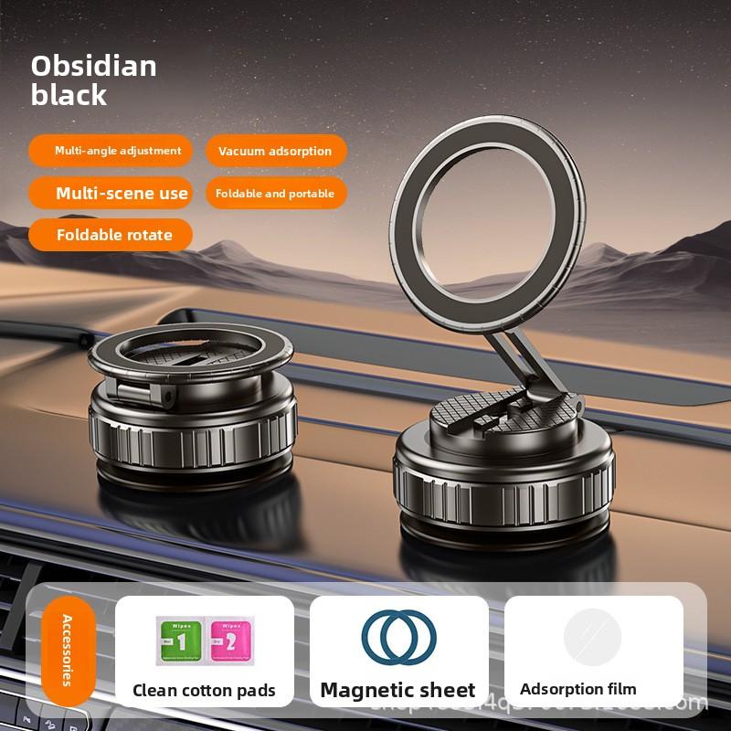 

Mobile Phone Magnetic Suction Bracket Foldable Rotating Car Car Car Mobile Phone Bracket Vacuum Adsorption Mobile Phone Bracket