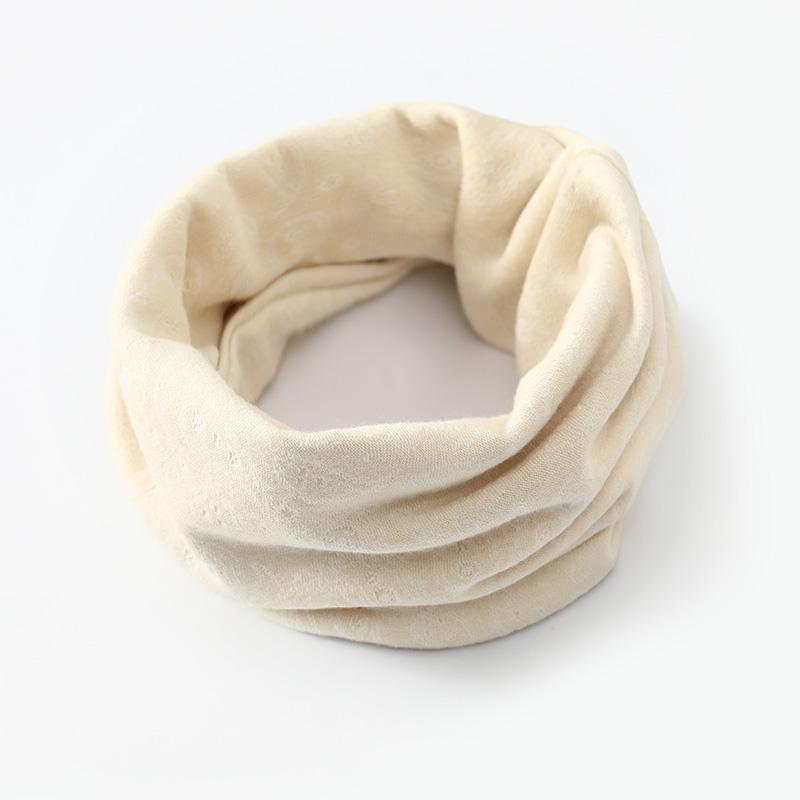 Thick Pure Cotton Paisley Snood Neck Gaiter Winter Double Layers Unisex Tube Scarf Neck Warmer Cowl Collar Loop Outdoor Skiing