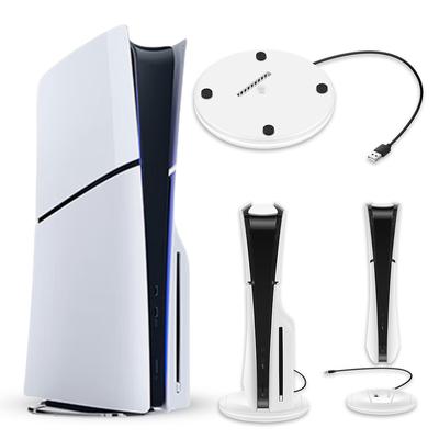 Base Stand Holder Non-Slip Base Stand Replacement for PS5 Slim Console Disc and Digital for Playstation 5 Slim Console