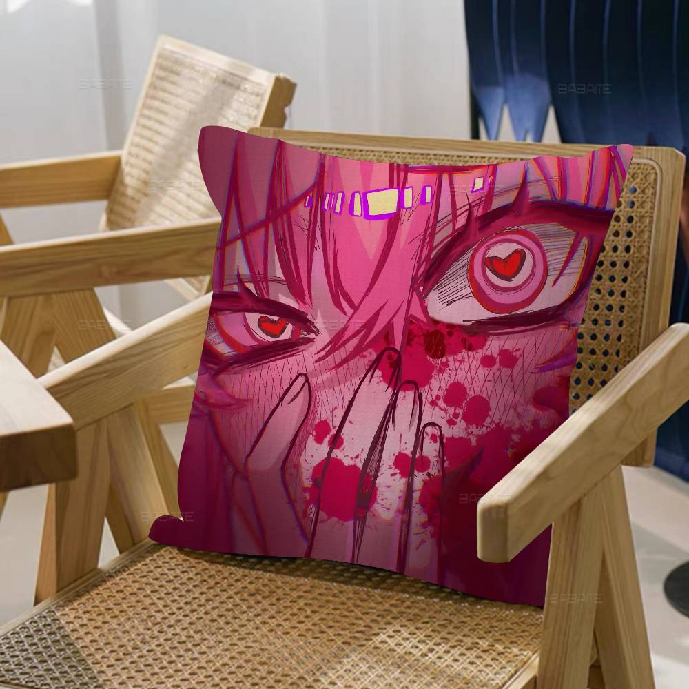 Anime The Future Diary Cushion Cover Pillow Cover Decor Pillowcase Printed Cushion Case for Couch
