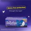 Stayfree Dry Max All Night XL Dry Cover Sanitary Pads For Women With Wings,28 Pads Pack Of 1