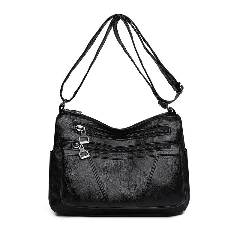 New fashion shoulder bag simple trend mother bag commuter messenger bag tide