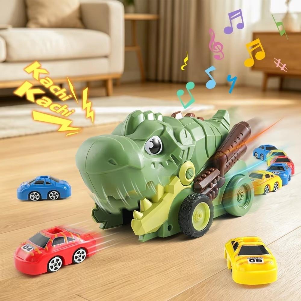 Simulation Model Animal Remote Control Toy Tyrannosaurus Rex Truck Eaten Cars Festival Gifts