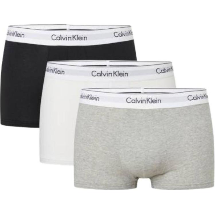 Calvin Klein Solid Color Letter Embroidered Underwear Men Underwear NB2380A-MP1