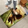 Cheburashka Carpet Rug for Living Room Bedroom Home Sofa Decoration,Kids play Nonslip Floor Mat